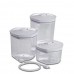 Solis 922.78 Vacuum Hexagonal Container (3pcs)